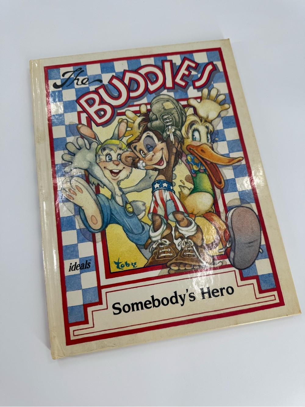 The Buddies Somebody's Hero Brad Bluth Toby Bluth Vintage 80s Hardcover